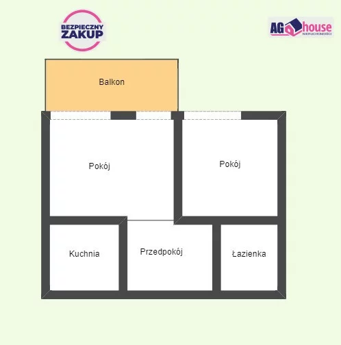 2 pokoje, mieszkanie 33,00 m², parter, oferta nr , AG391112, Gdańsk, Leszczyńskich