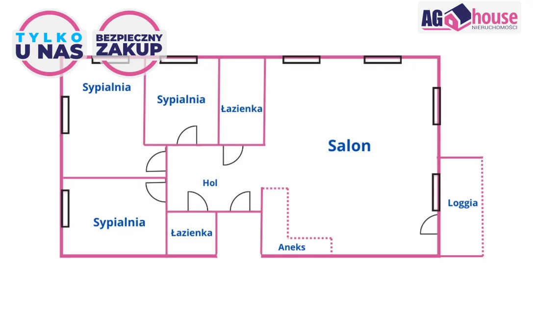 4 pokoje, mieszkanie 105,83 m², piętro 11, oferta nr , AG782130, Gdańsk, Brzeźno, Aleja Gen. Józefa Hallera