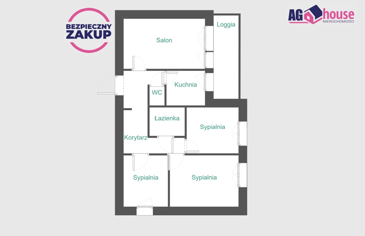 4 pokoje, mieszkanie 69,10 m², piętro 9, oferta nr , AG382280, Gdańsk, Przymorze, Lęborska