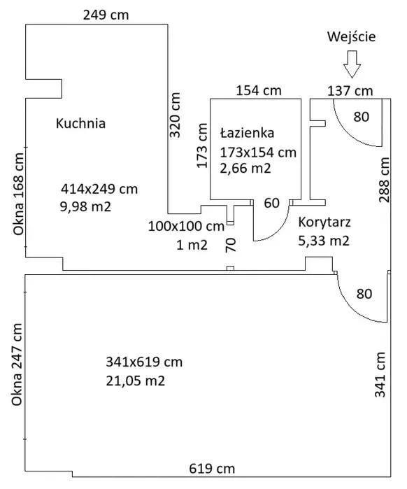 1 pokój, mieszkanie 37,40 m², piętro 5, oferta nr , 10374, Katowice, Koszutka, Koszutka, Plac Grunwaldzki