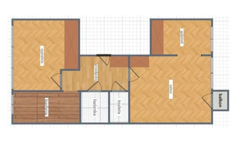 2 pokoje, mieszkanie 48,00 m², piętro 2, oferta nr , 10570, Warszawa, Bielany, Bielany, Jana Kochanowskiego