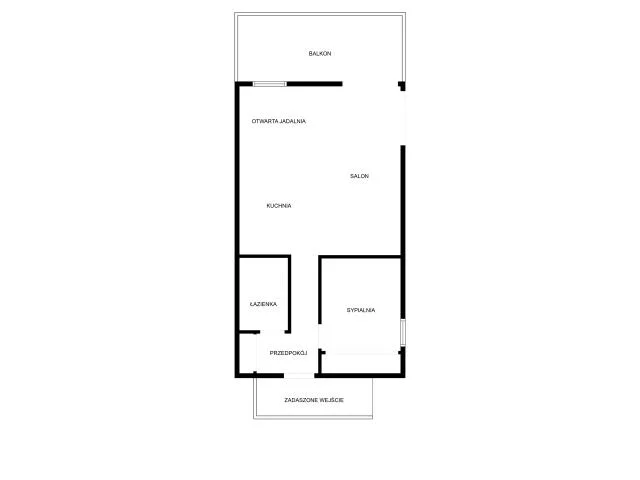 2 pokoje, mieszkanie 48,58 m², piętro 1, oferta nr , 10352, Kraków, Podgórze Duchackie, Podedworze