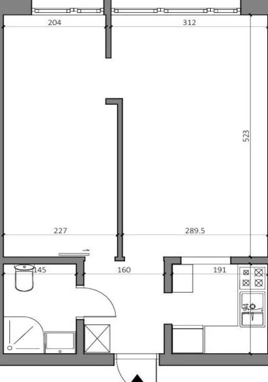 2 pokoje, mieszkanie 36,90 m², piętro 1, oferta nr , 10160, Warszawa, Wola, Wola, Redutowa