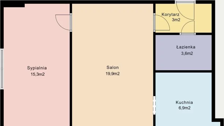 2 pokoje, mieszkanie 49,00 m², parter, oferta nr , 10626, Gliwice, Wojska Polskiego, Wyspiańskiego