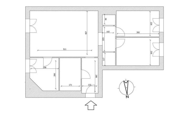 3 pokoje, mieszkanie 64,00 m², piętro 1, oferta nr , 9834, Katowice, Śródmieście, Franciszka Anioła