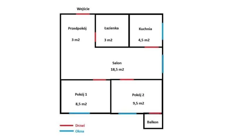 3 pokoje, mieszkanie 47,00 m², piętro 6, oferta nr , 10356, Warszawa, Wawer, Wawer, Korkowa