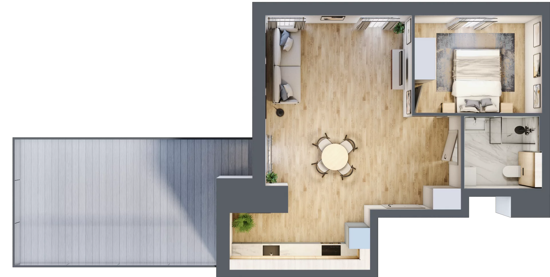 2 pokoje, mieszkanie 48,33 m², piętro 8, oferta nr A.M170, Oh! Praga, Warszawa, Praga Północ, Szmulki, ul. Białostocka 5D