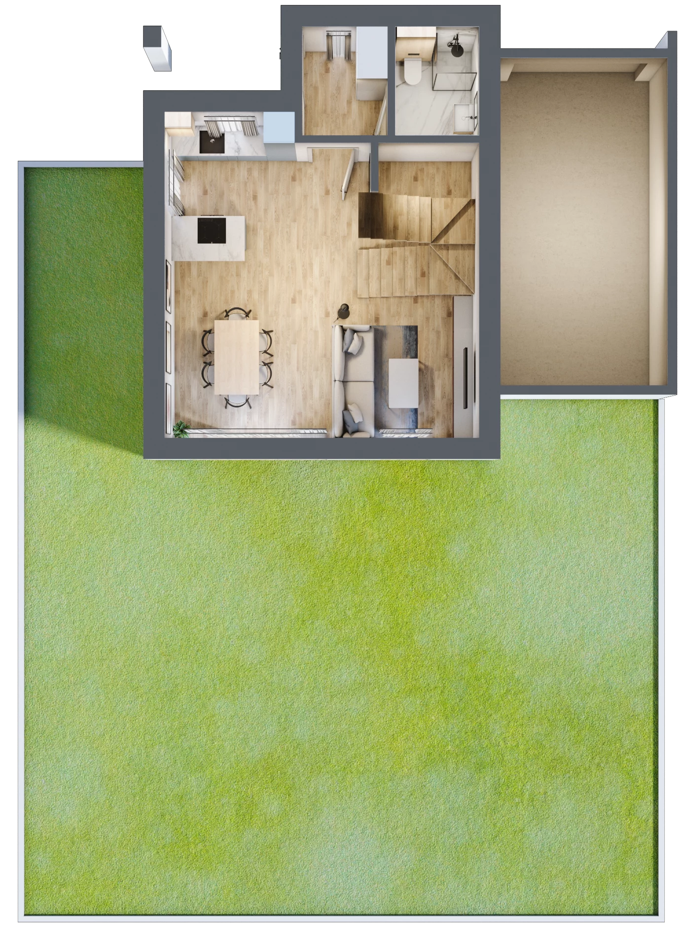 Dom 113,29 m², oferta nr 36, Osada Magdalenka 2, Słomin, ul. Biedronki