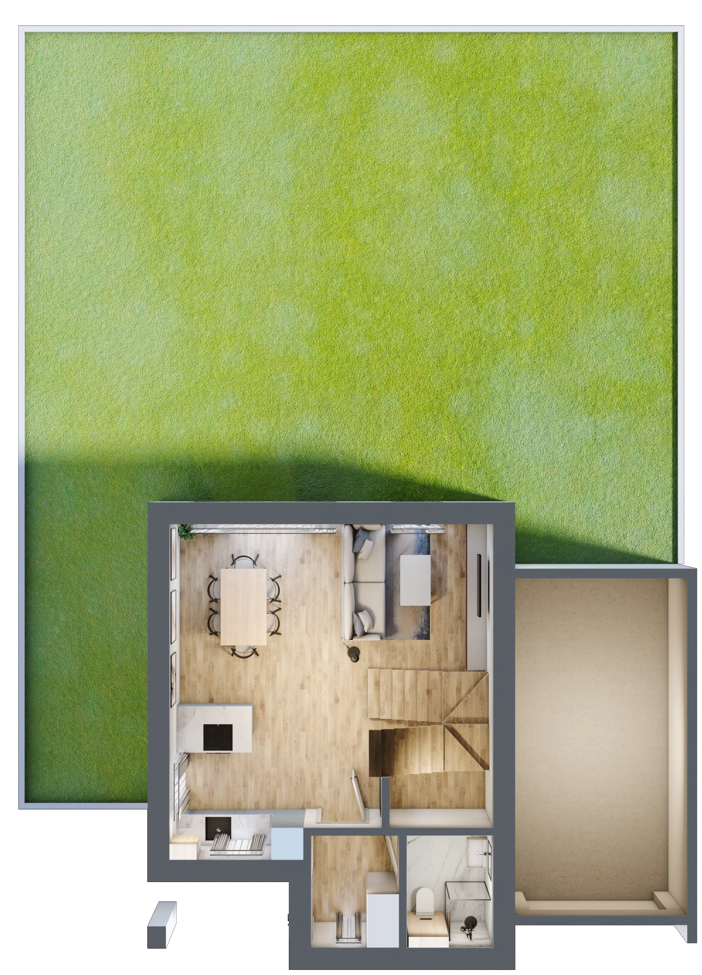 Dom 113,29 m², oferta nr 67, Osada Magdalenka 2, Słomin, ul. Biedronki