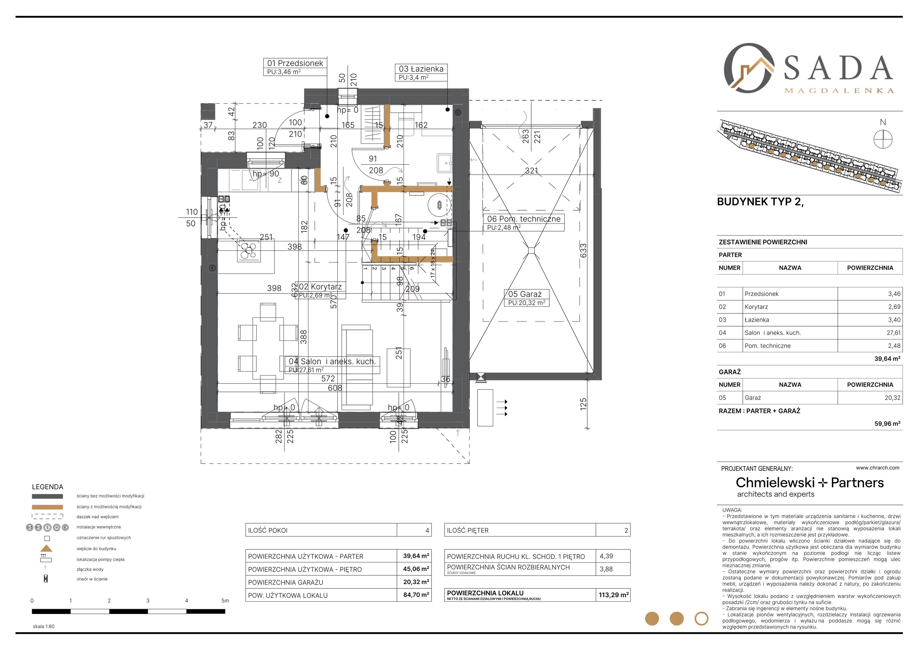 Dom 113,29 m², oferta nr 38, Osada Magdalenka 2, Słomin, ul. Biedronki