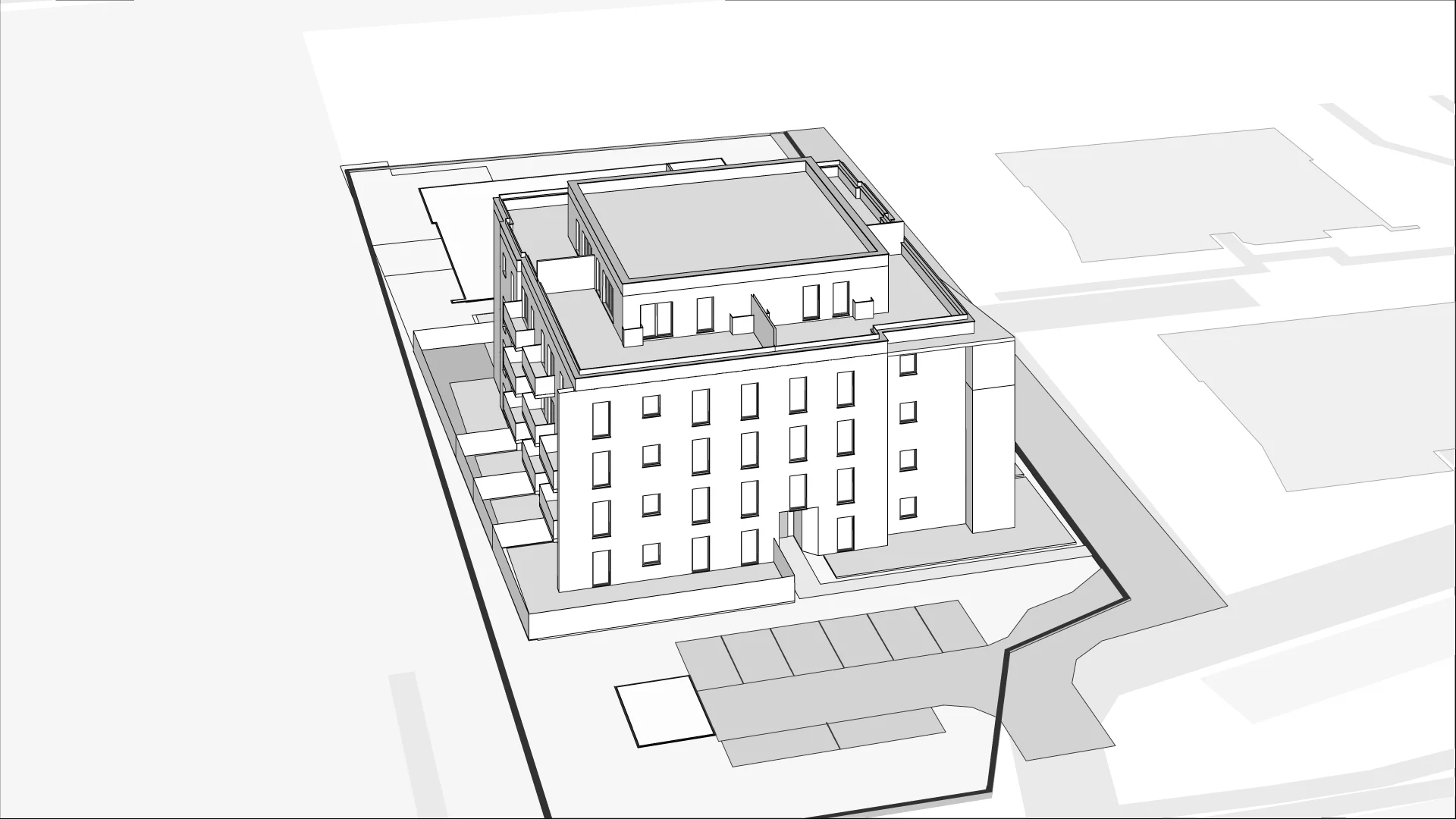 Wirtualna makieta 3D mieszkania 50.92 m², D01/2/5/2