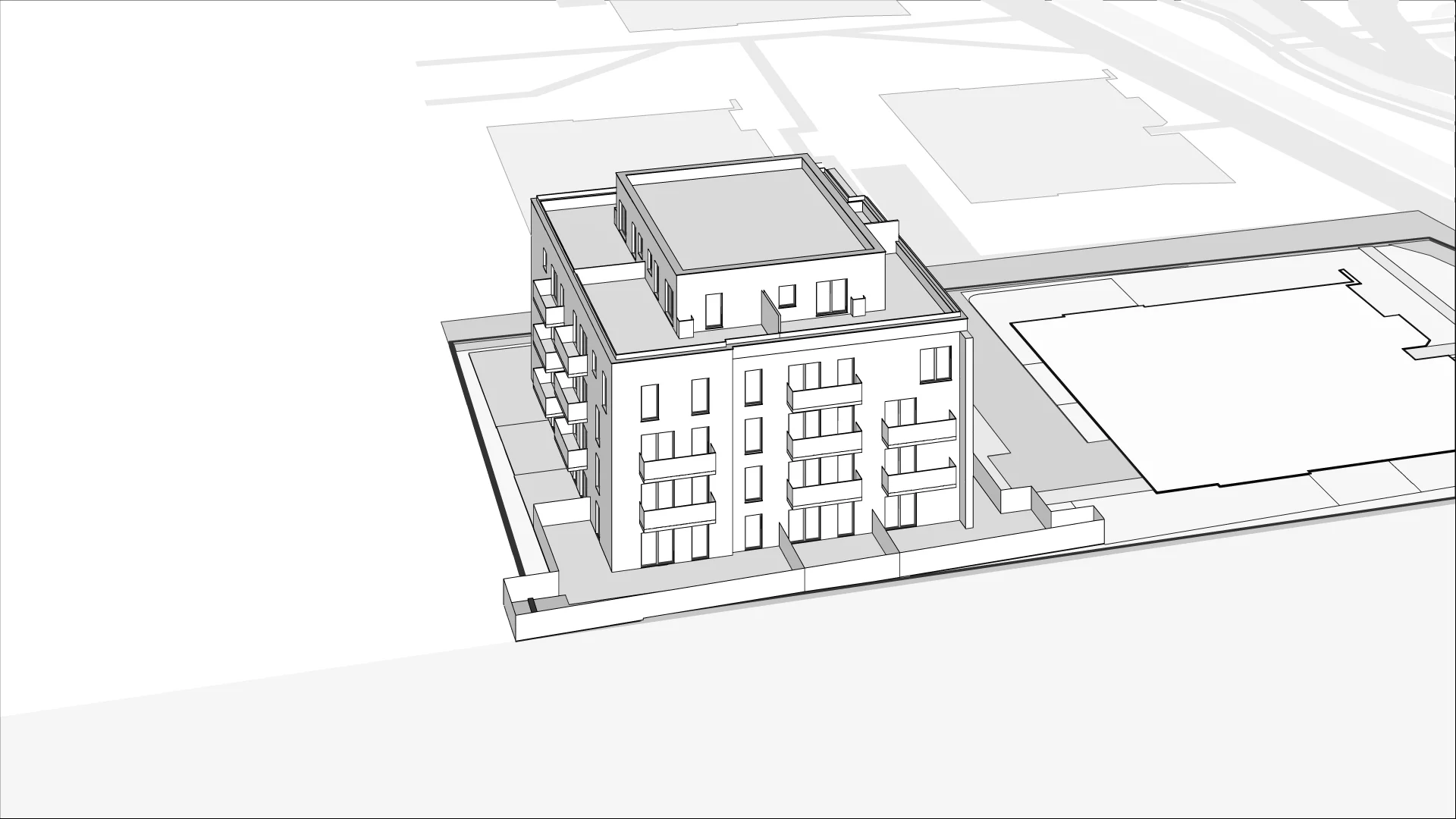 Wirtualna makieta 3D mieszkania 64.11 m², E01/1/1/3