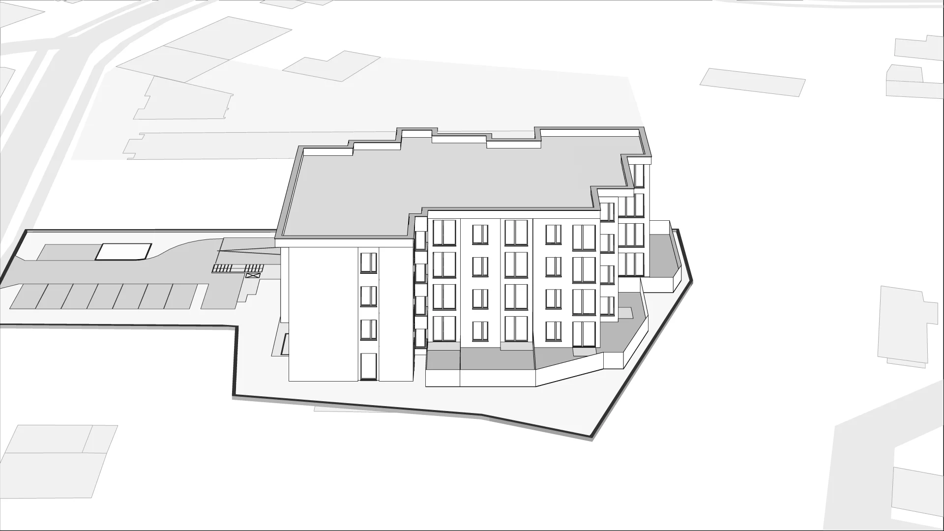 Wirtualna makieta 3D inwestycji Trybuny Ludów 3