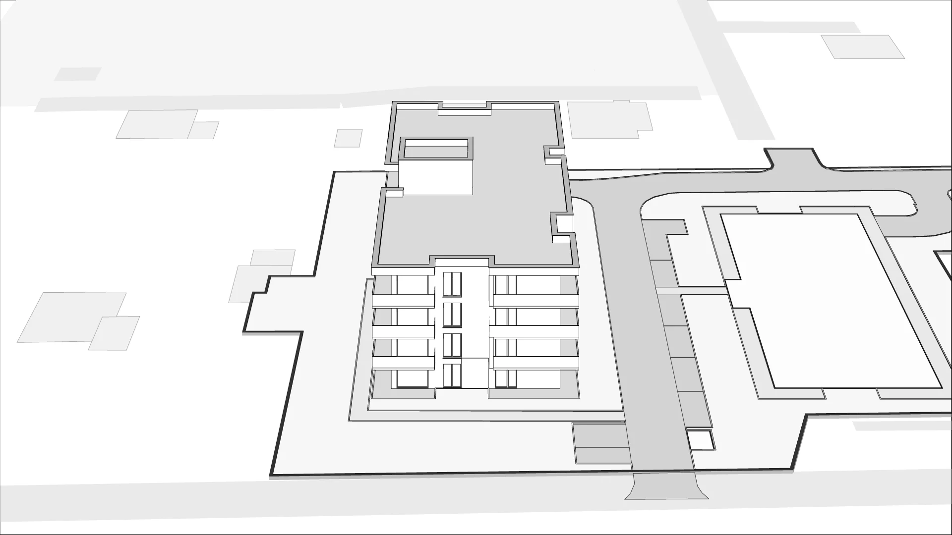 Wirtualna makieta 3D mieszkania 48.44 m², 1M7