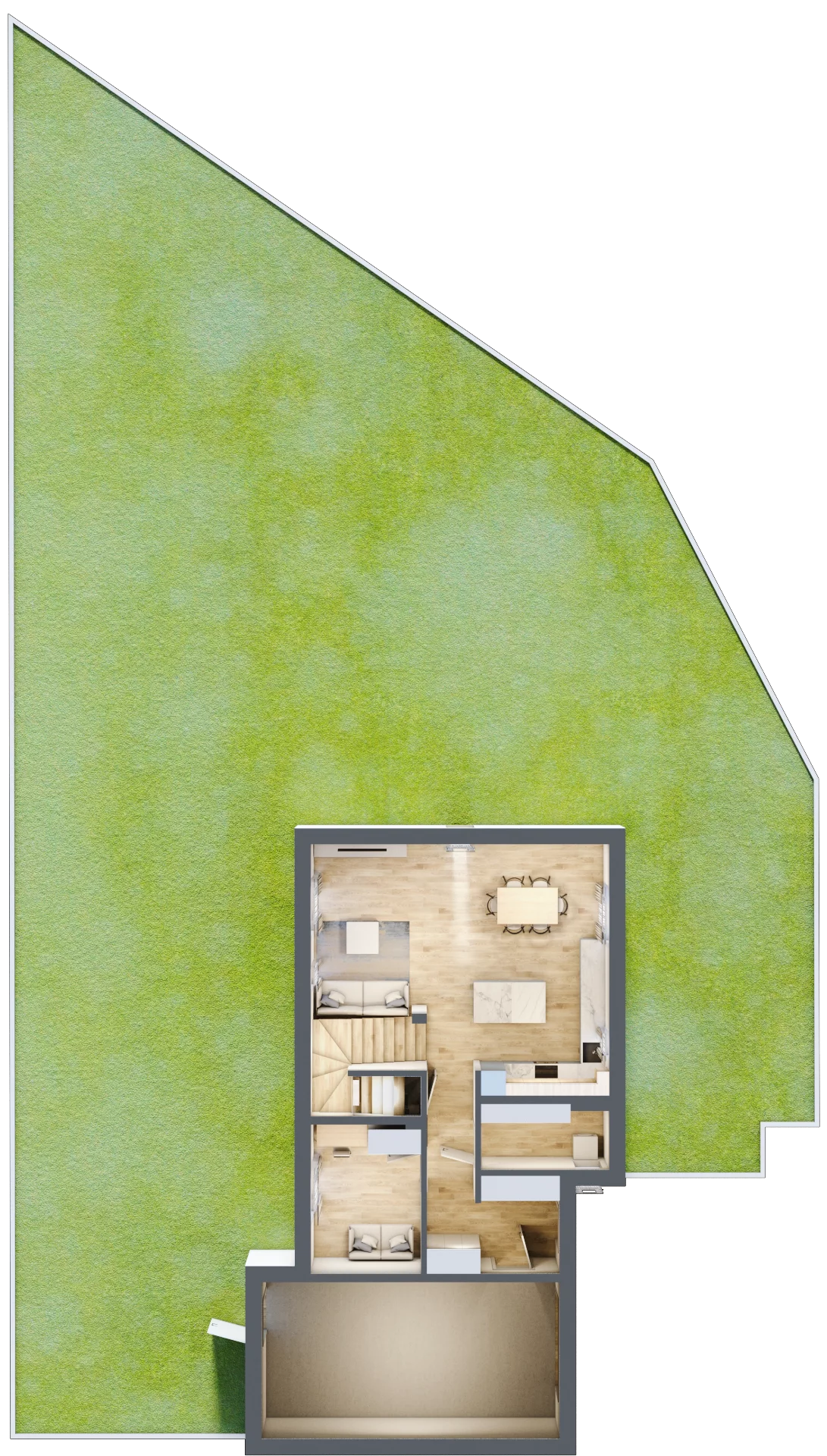 Dom 124,39 m², oferta nr A1, Willa Akacjowa, Koczargi Stare, ul. Akacjowa
