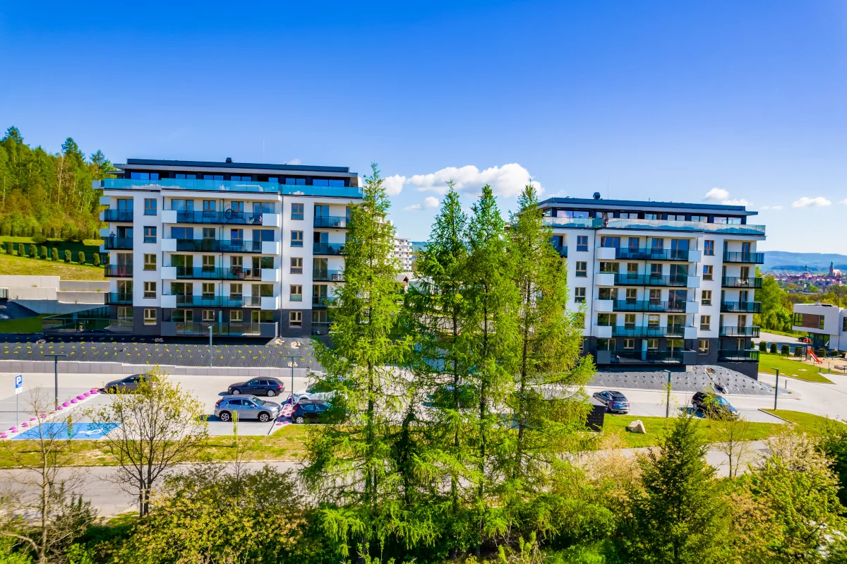 Oko Karkonoszy Apartamenty Rakownica, nowe mieszkania, IMMONDIS, ul. Okopowa, Śródmieście, Jelenia Góra