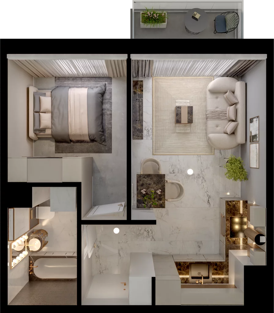 2 pokoje, mieszkanie 34,33 m², piętro 1, oferta nr C12-6, Osiedle Latawców, Wrocław, Psie Pole-Zawidawie, Psie Pole, ul. Grodzieńska