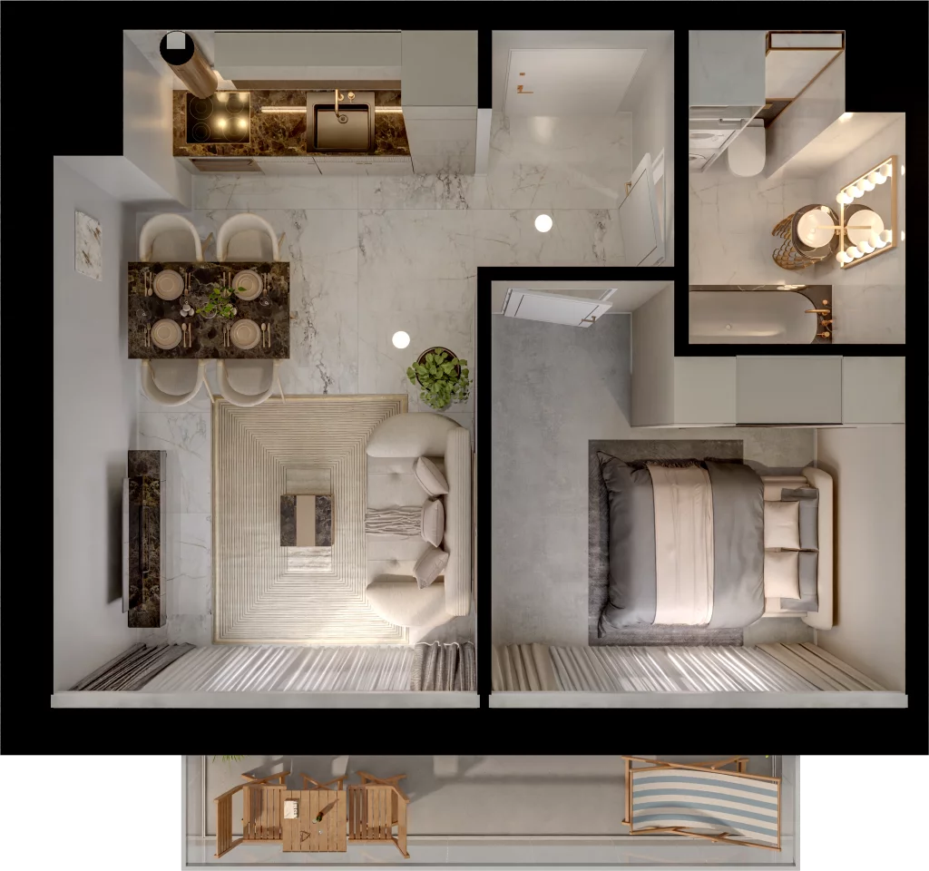 2 pokoje, mieszkanie 33,69 m², piętro 1, oferta nr C12-10, Osiedle Latawców, Wrocław, Psie Pole-Zawidawie, Psie Pole, ul. Grodzieńska