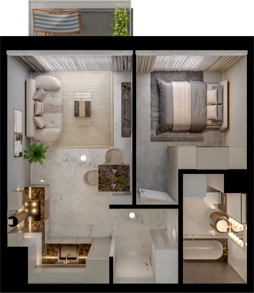 2 pokoje, mieszkanie 34,33 m², piętro 2, oferta nr C11-19, Osiedle Latawców, Wrocław, Psie Pole-Zawidawie, Psie Pole, ul. Grodzieńska