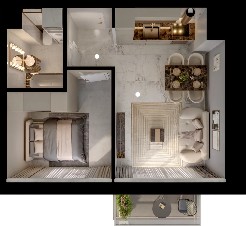 2 pokoje, mieszkanie 33,52 m², piętro 2, oferta nr D13-11, Osiedle Latawców, Wrocław, Psie Pole-Zawidawie, Psie Pole, ul. Grodzieńska