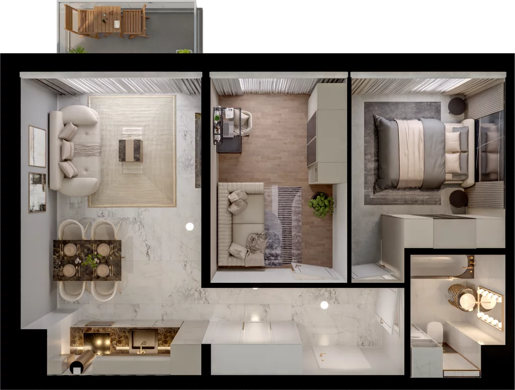 3 pokoje, mieszkanie 52,34 m², piętro 3, oferta nr D13-18, Osiedle Latawców, Wrocław, Psie Pole-Zawidawie, Psie Pole, ul. Grodzieńska