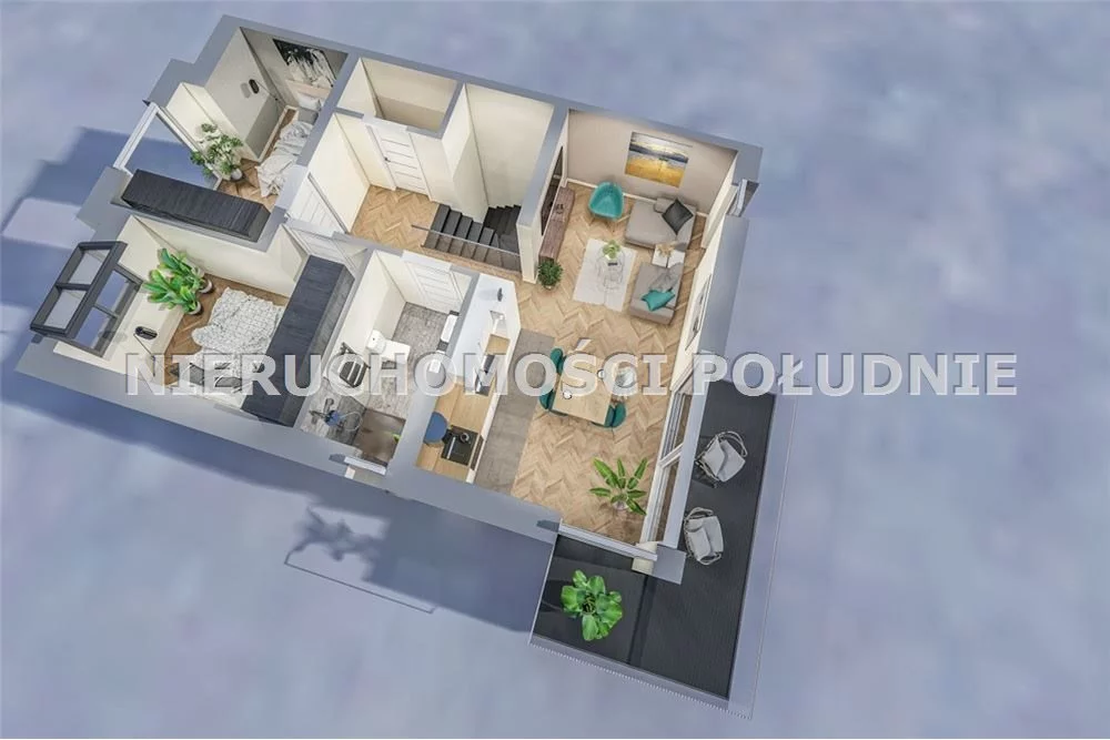 3 pokoje, mieszkanie 70,15 m², piętro 1, oferta nr , DRG-MS-256, Ustroń