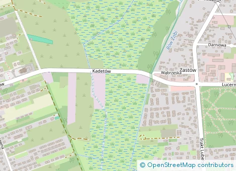 Lokalizacja inwestycji Kadetów Las