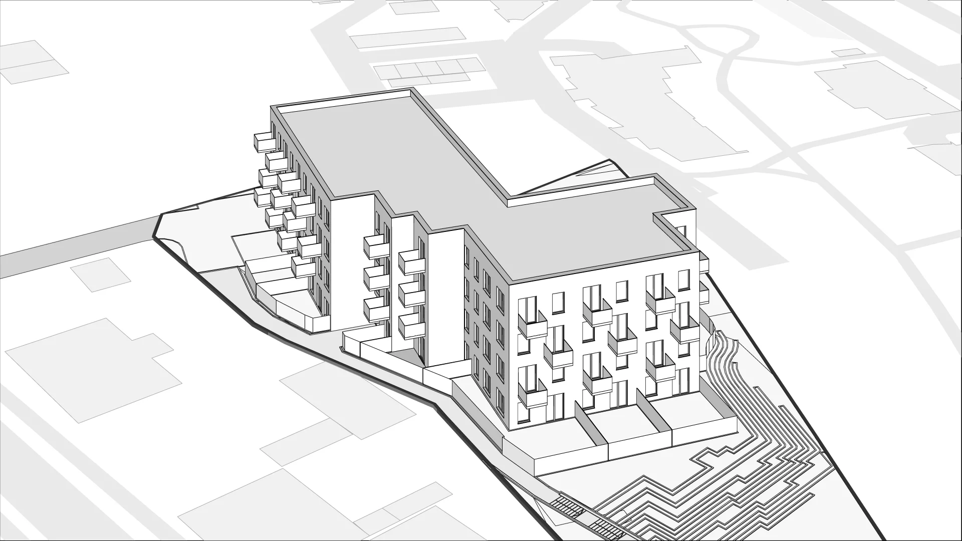 Wirtualna makieta 3D mieszkania 66.77 m², M08