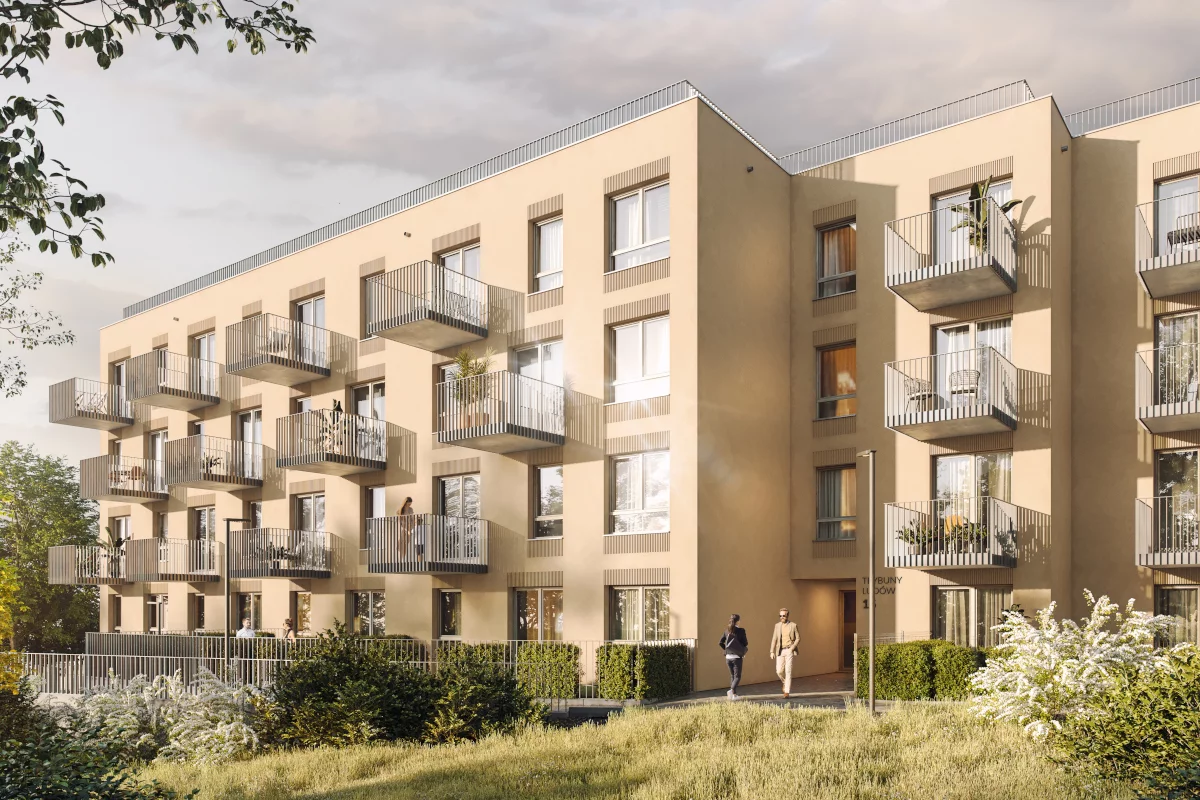 Apartamenty Punkt Wola Kraków Podgórze Duchackie ul. Trybuny Ludów 15