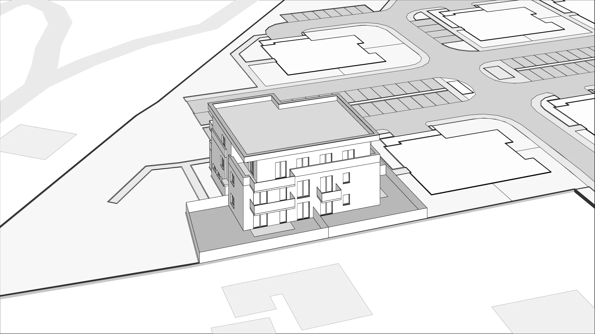 Wirtualna makieta 3D mieszkania 53.38 m², B1.M7