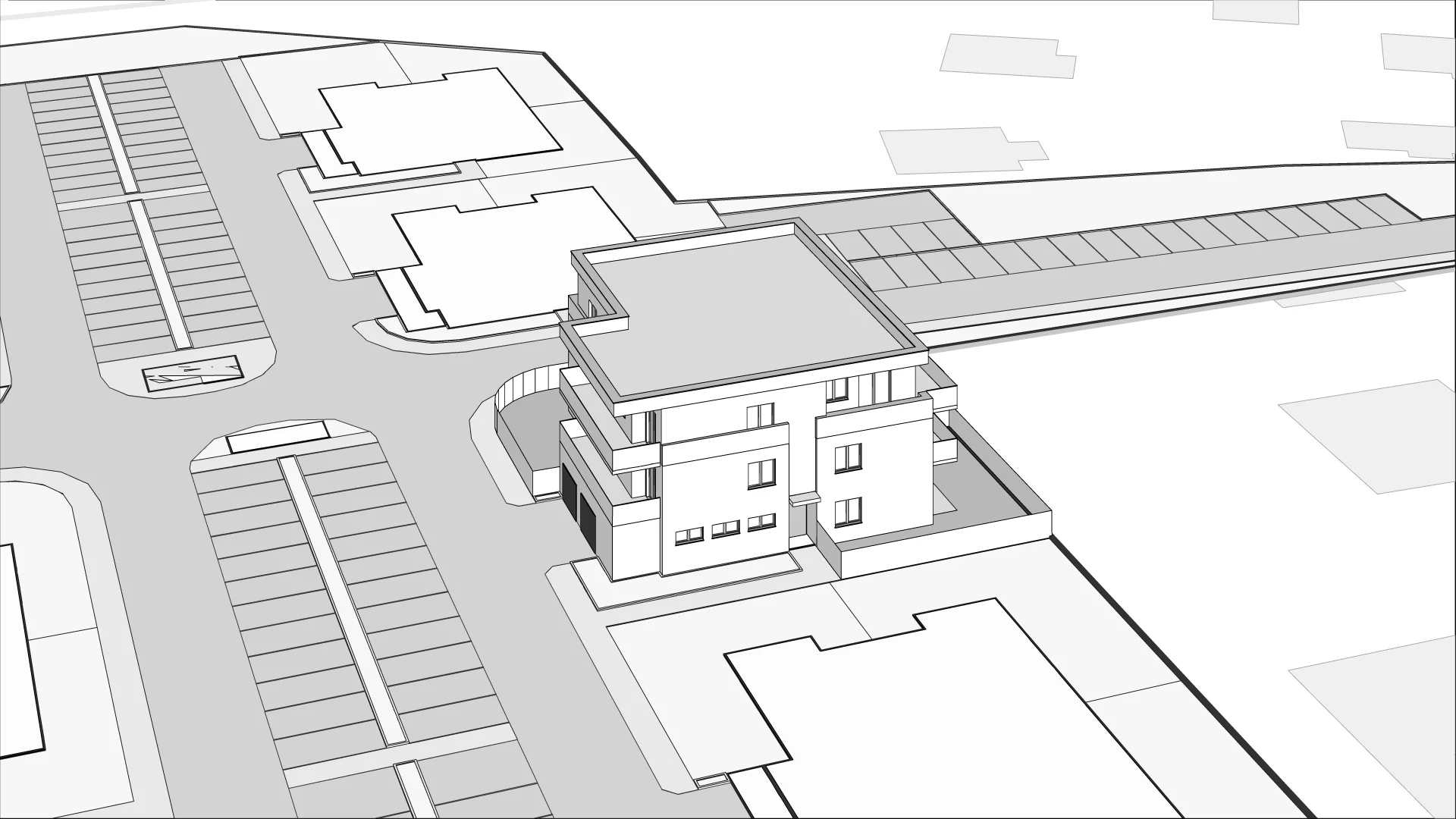 Wirtualna makieta 3D mieszkania 55.45 m², B2.8