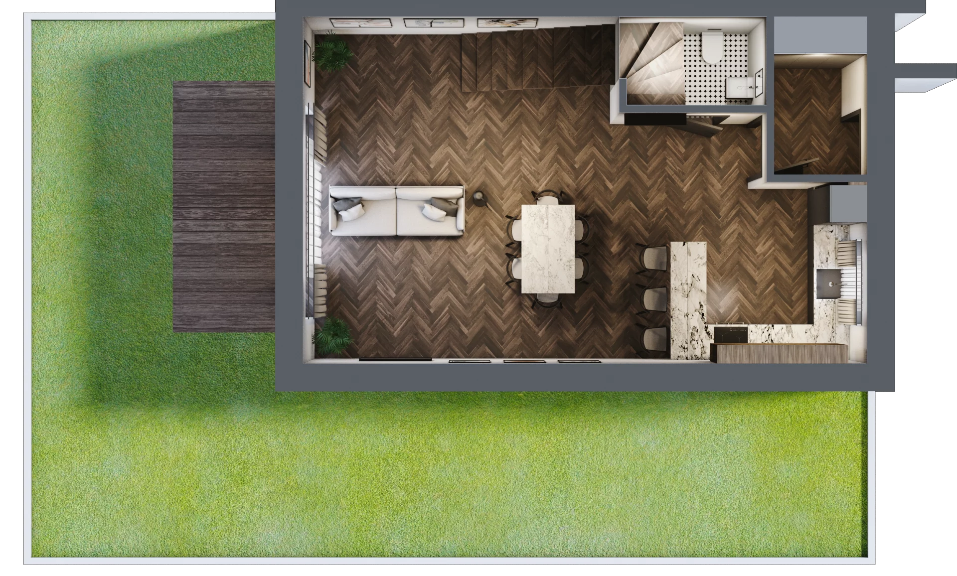 Dom 138,85 m², oferta nr 6, Nova Przylaszczkova, Warszawa, Wawer, Nadwiśle, ul. Przylaszczkowa 54