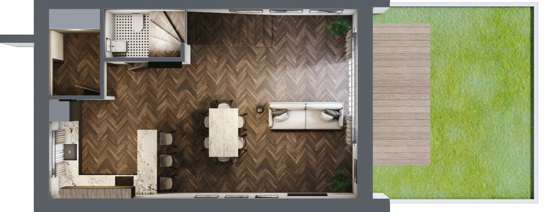Dom 138,85 m², oferta nr 8A, Nova Przylaszczkova, Warszawa, Wawer, Nadwiśle, ul. Przylaszczkowa 54