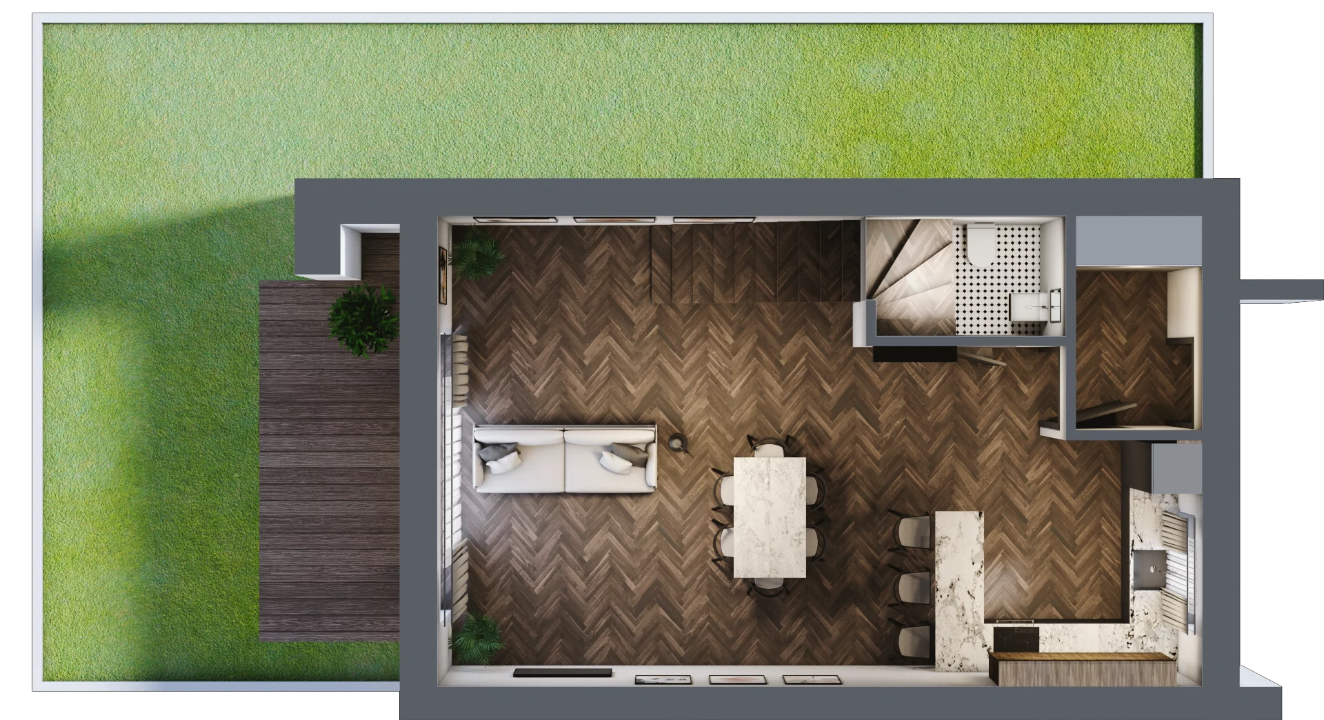 Dom 138,85 m², oferta nr 9A, Nova Przylaszczkova, Warszawa, Wawer, Nadwiśle, ul. Przylaszczkowa 54