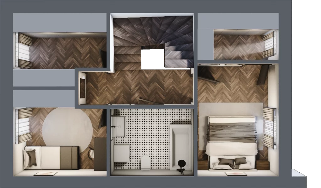 Dom 138,85 m², oferta nr 9A, Nova Przylaszczkova, Warszawa, Wawer, Nadwiśle, ul. Przylaszczkowa 54