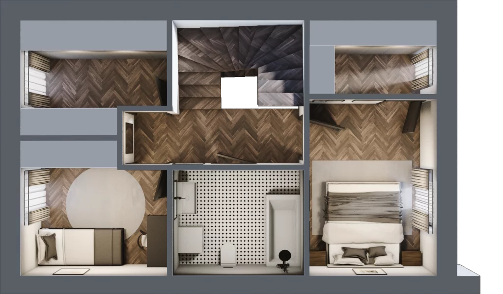 Dom 138,85 m², oferta nr 1A, Nova Przylaszczkova, Warszawa, Wawer, Nadwiśle, ul. Przylaszczkowa 54