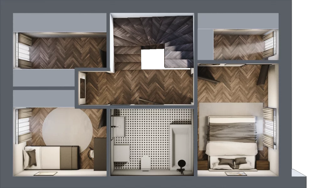 Dom 138,85 m², oferta nr 5A, Nova Przylaszczkova, Warszawa, Wawer, Nadwiśle, ul. Przylaszczkowa 54