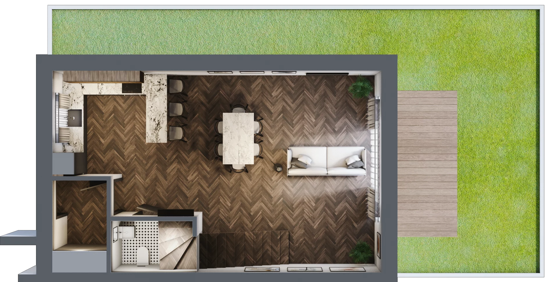 Dom 138,85 m², oferta nr 3, Nova Przylaszczkova, Warszawa, Wawer, Nadwiśle, ul. Przylaszczkowa 54