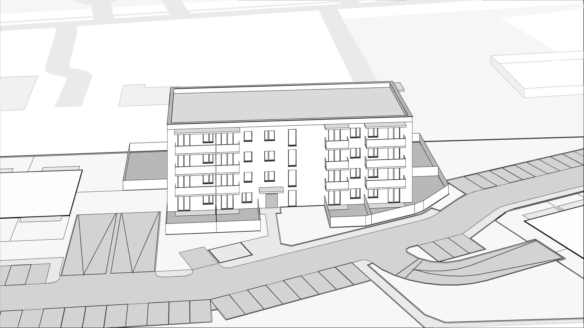 Wirtualna makieta 3D mieszkania 42.01 m², C.11