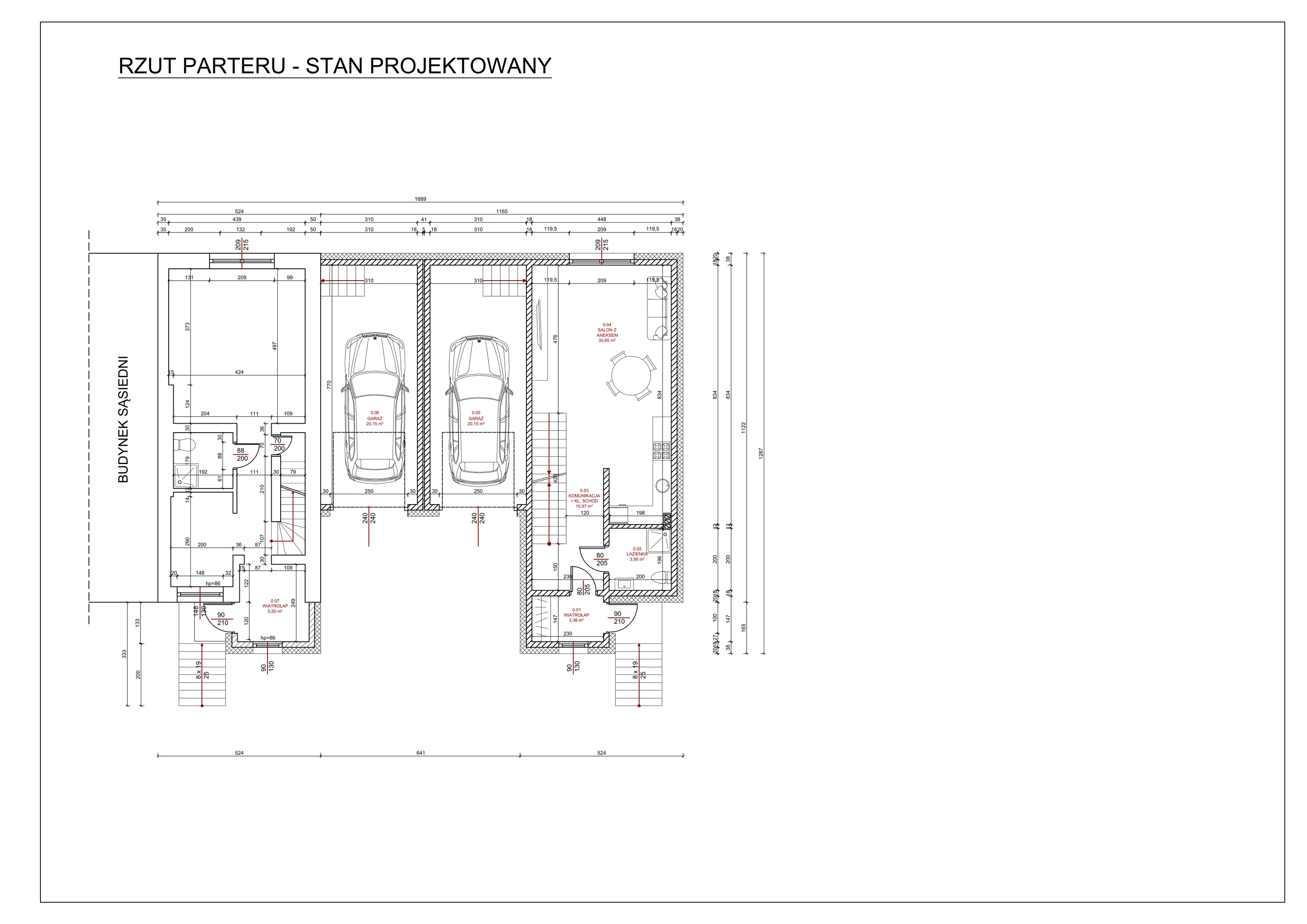 Dom 175,00 m², oferta nr 2, Kasztanowa 28, Chorzów, Chorzów Batory, ul Kasztanowa 28