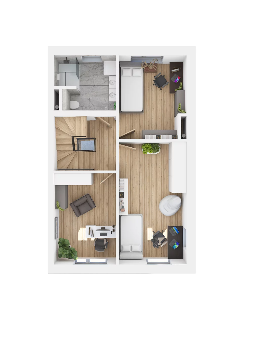 Dom 149,86 m², oferta nr A1, Nadzieja 31, Kraków, Podgórze Duchackie, Osiedle Na Kozłówce, ul. Nadzieja 29/31