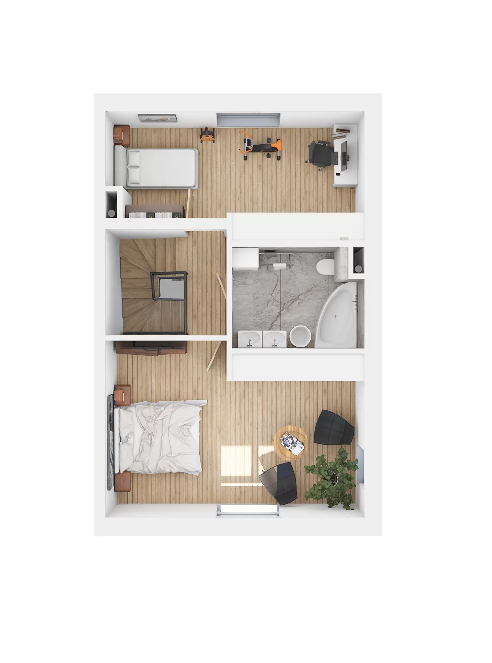 Dom 149,86 m², oferta nr A1, Nadzieja 31, Kraków, Podgórze Duchackie, Osiedle Na Kozłówce, ul. Nadzieja 29/31
