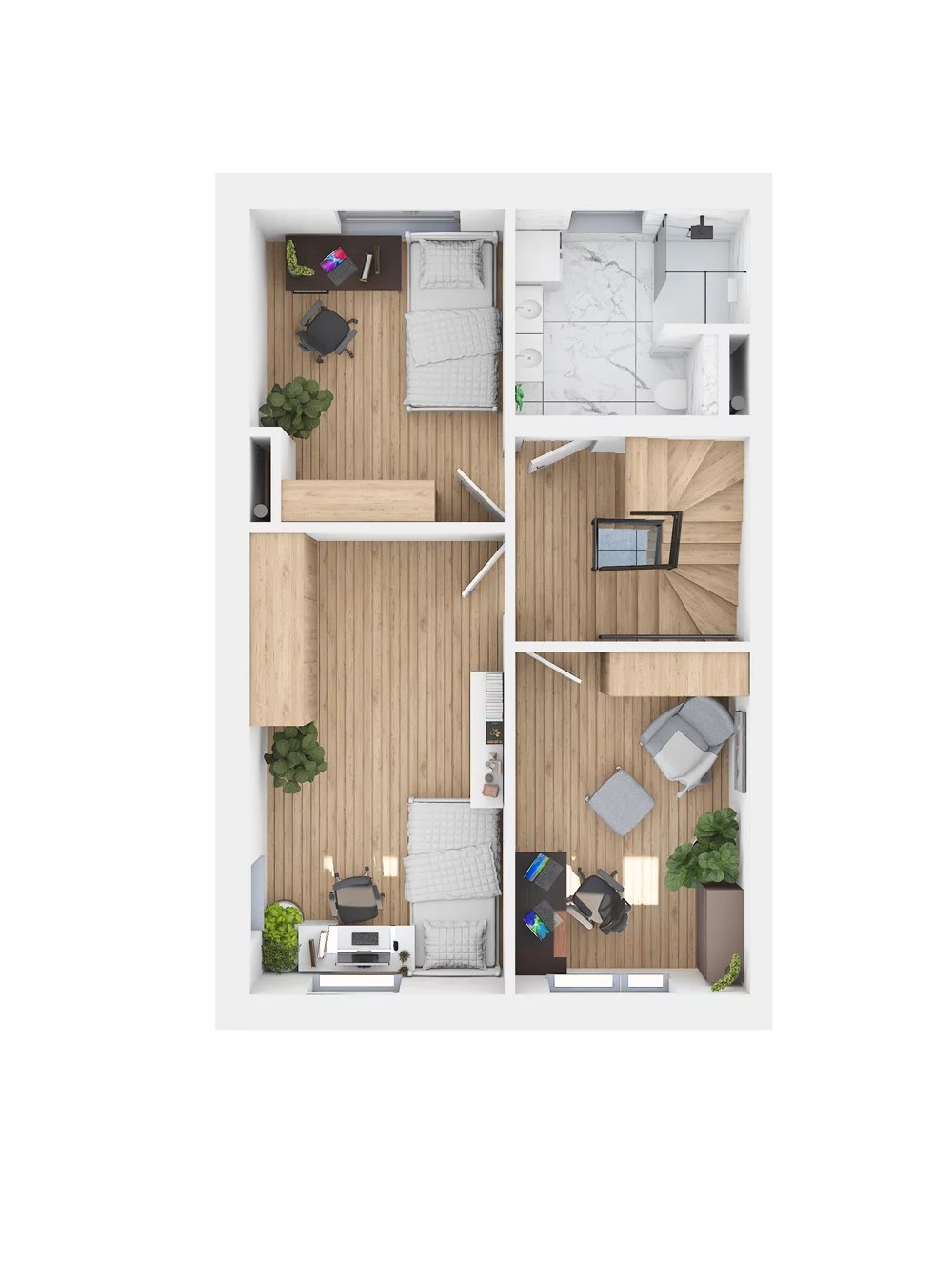 Dom 149,64 m², oferta nr B2, Nadzieja 31, Kraków, Podgórze Duchackie, Osiedle Na Kozłówce, ul. Nadzieja 29/31