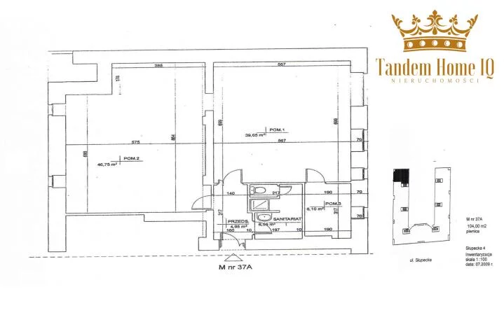 Lokal użytkowy 104,00 m², oferta nr , 794, Warszawa, Ochota, Ochota