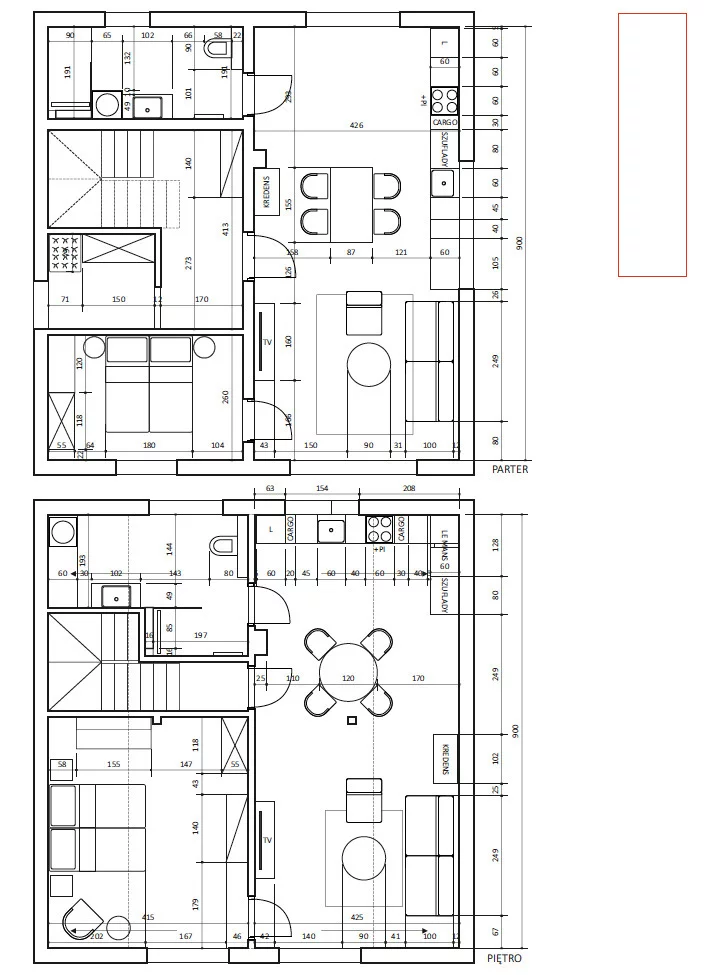 Dom i rezydencja 180,00 m², oferta nr , 1/17812/ODS, Brenna