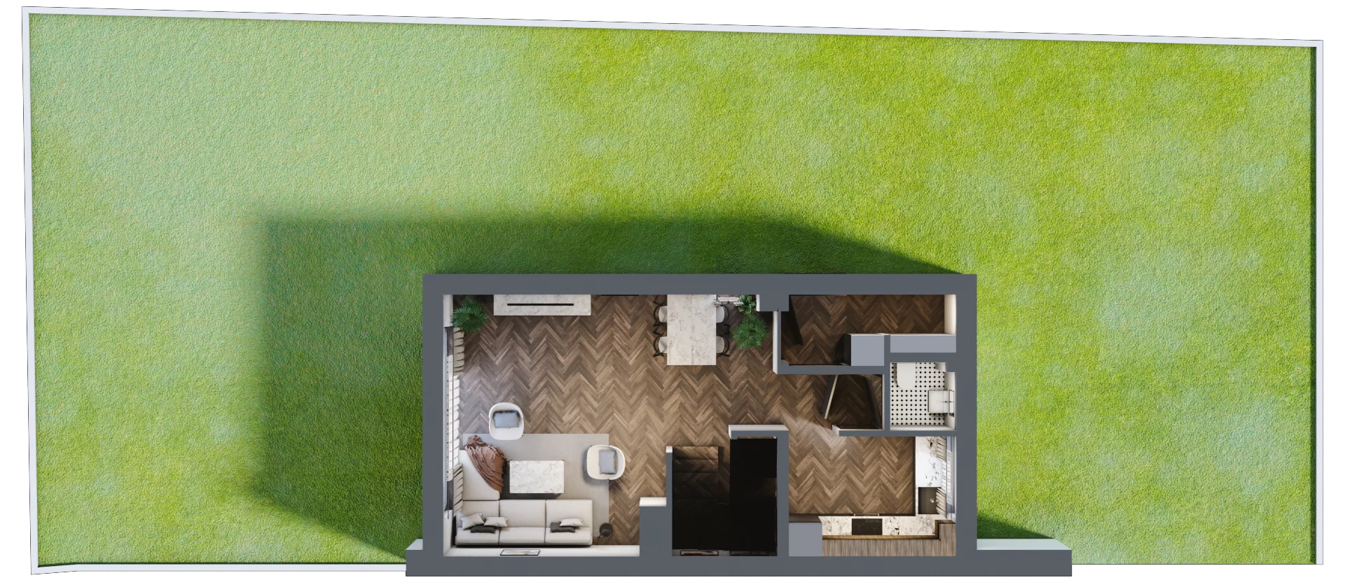 Dom 107,00 m², oferta nr B, Trzy po trzy, Kraków, Prądnik Biały, Tonie, ul. Władysława Łokietka