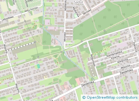 Lokalizacja inwestycji Szeregówki Międzyosiedlowa