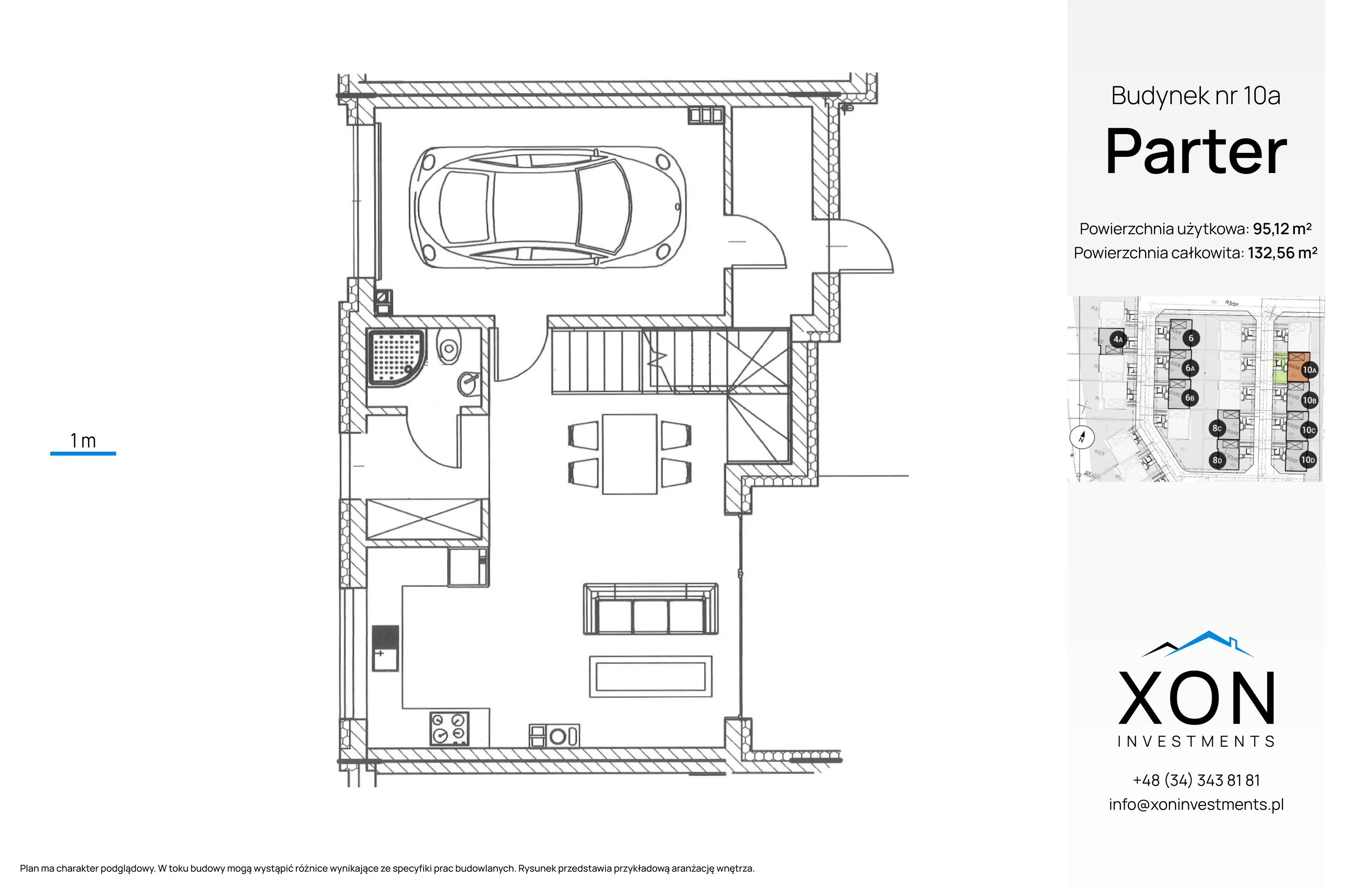 Dom 95,12 m², oferta nr 10A, Szeregówki Międzyosiedlowa, Warszawa, Wawer, Sadul, ul. Międzyosiedlowa