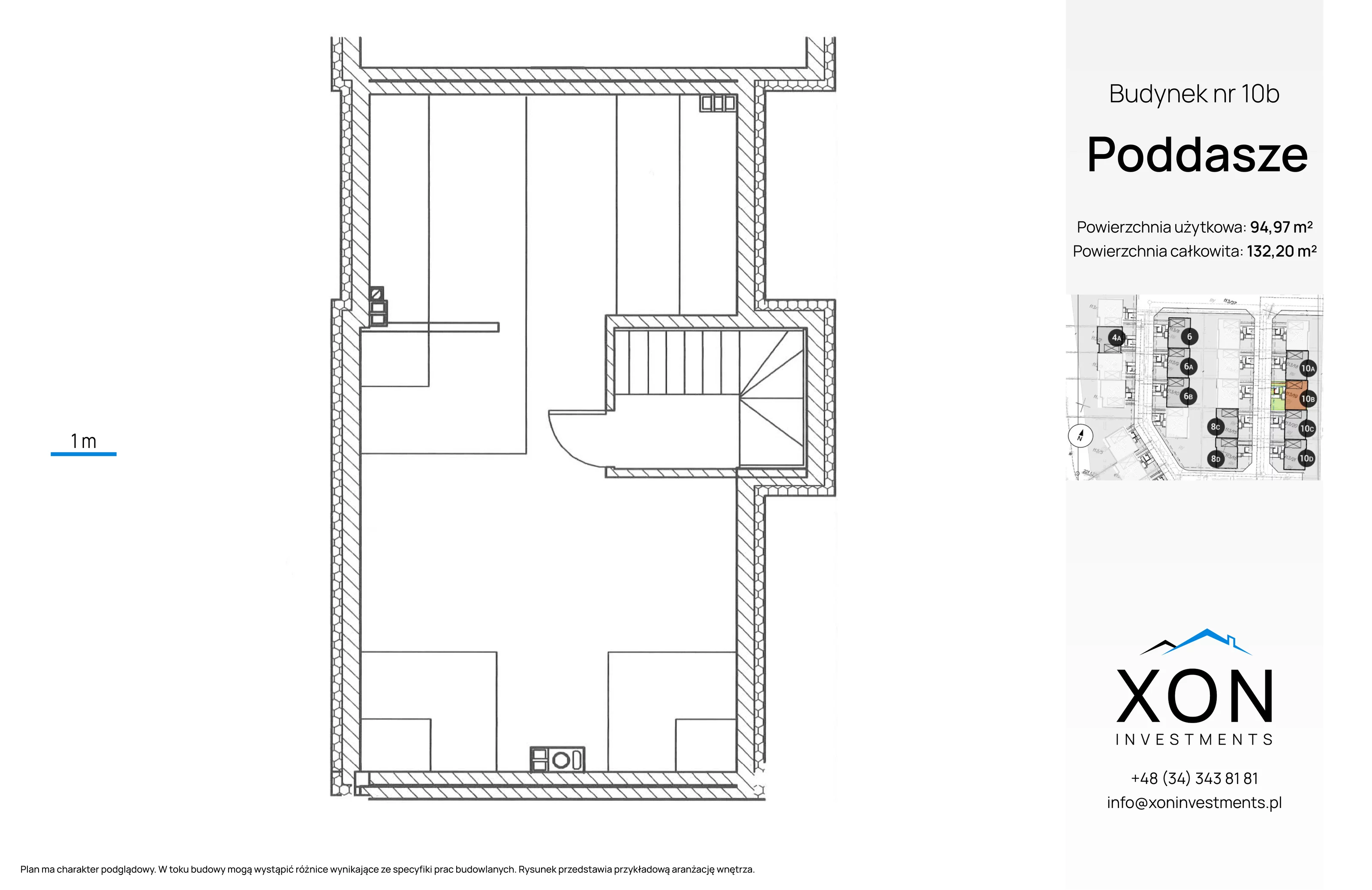 Dom 94,97 m², oferta nr 10B, Szeregówki Międzyosiedlowa, Warszawa, Wawer, Sadul, ul. Międzyosiedlowa