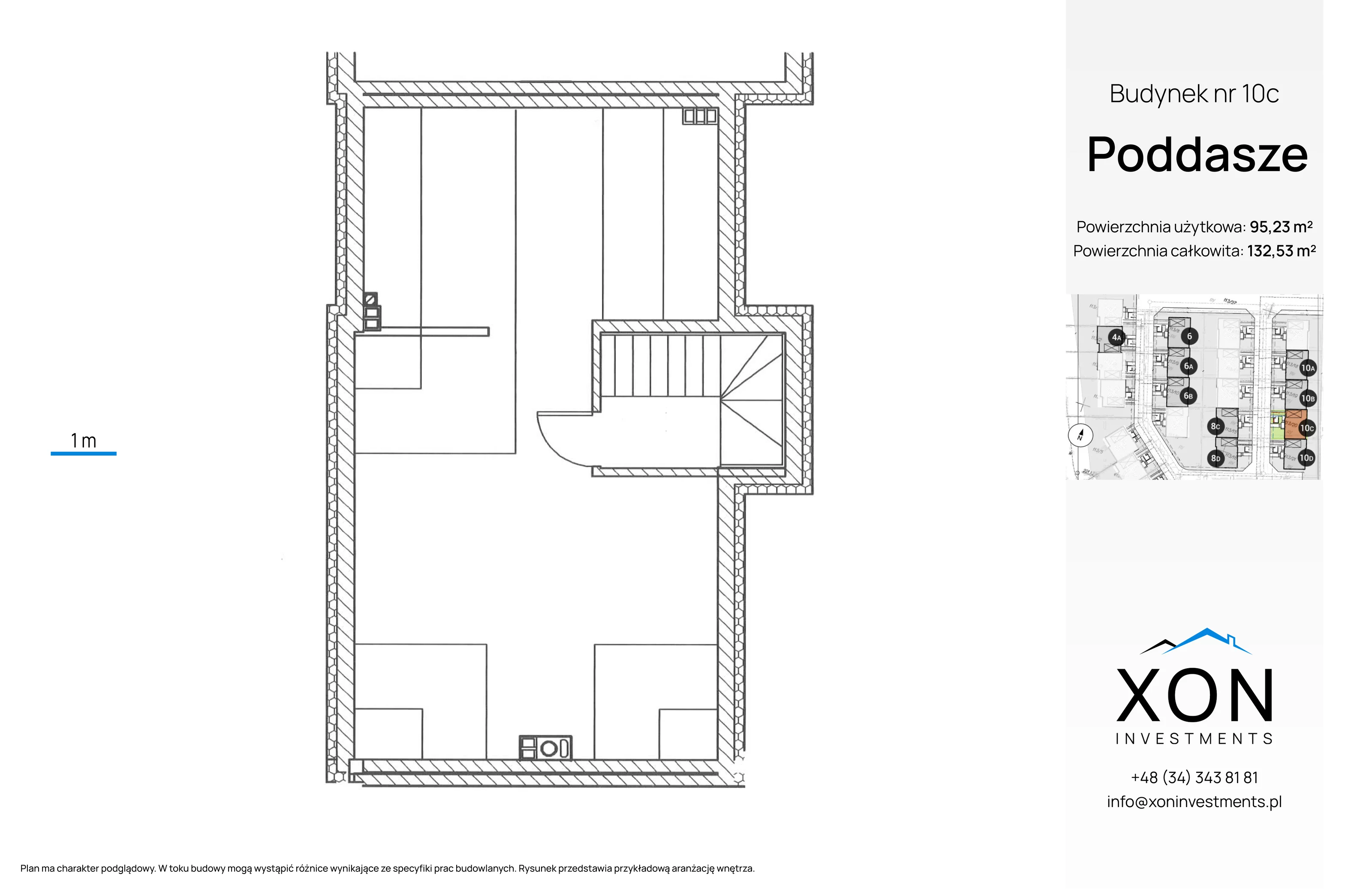 Dom 95,23 m², oferta nr 10C, Szeregówki Międzyosiedlowa, Warszawa, Wawer, Sadul, ul. Międzyosiedlowa